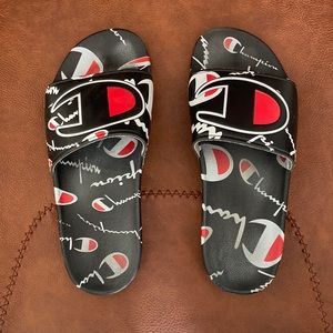 Champion slides slip ons sandals